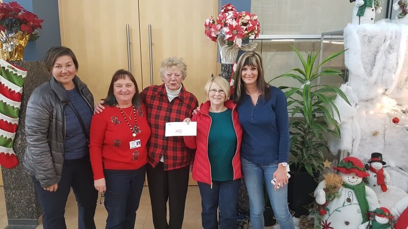 City of Airdrie Employees Donation to Airdrie Meals on Wheels